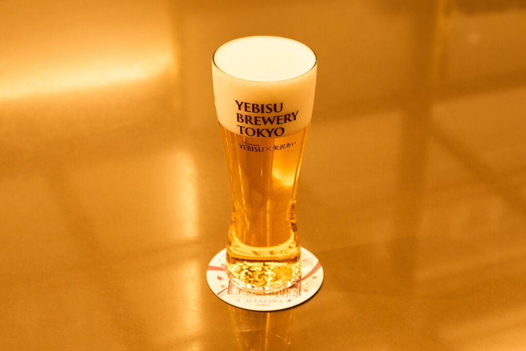 ヱビスビール×矢沢あいコラボイベント　限定ビール