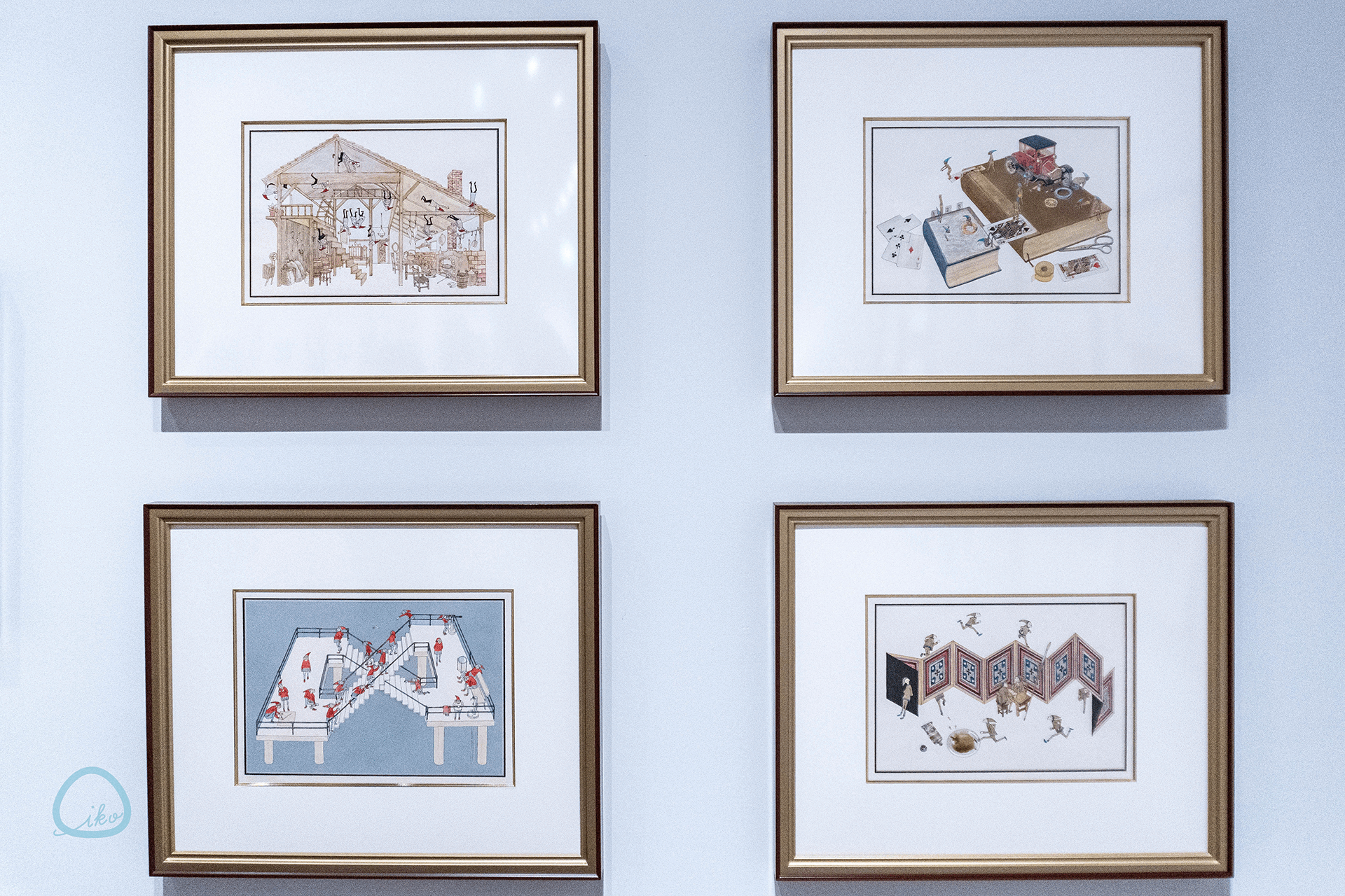 安野光雅展　展示原画