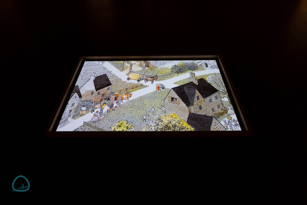 安野光雅展　展示原画　ムービー