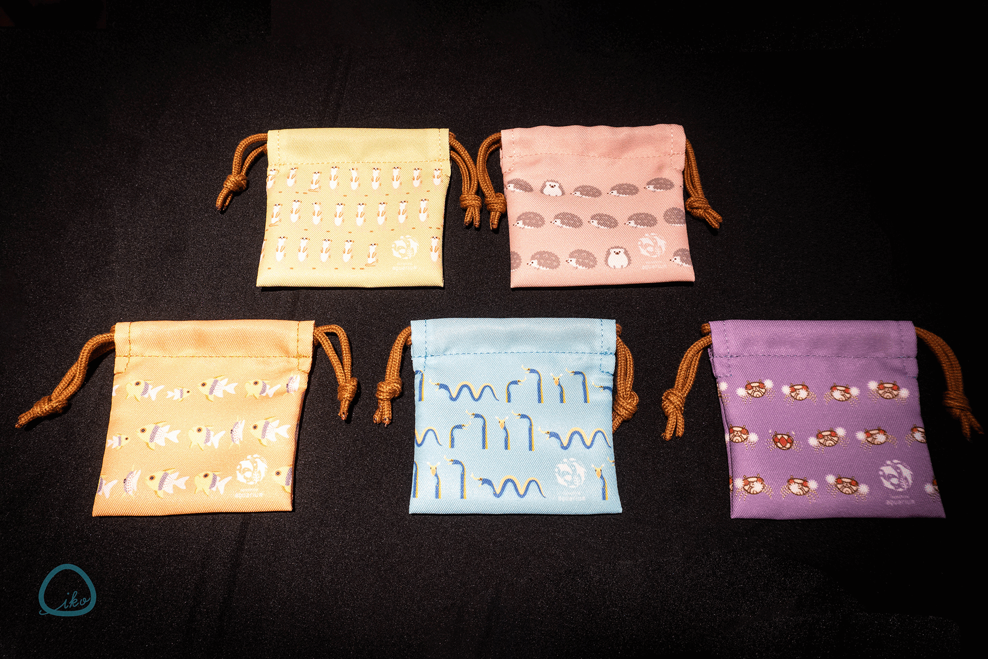 ざんねんないきもの展グッズ　巾着　キーホルダー