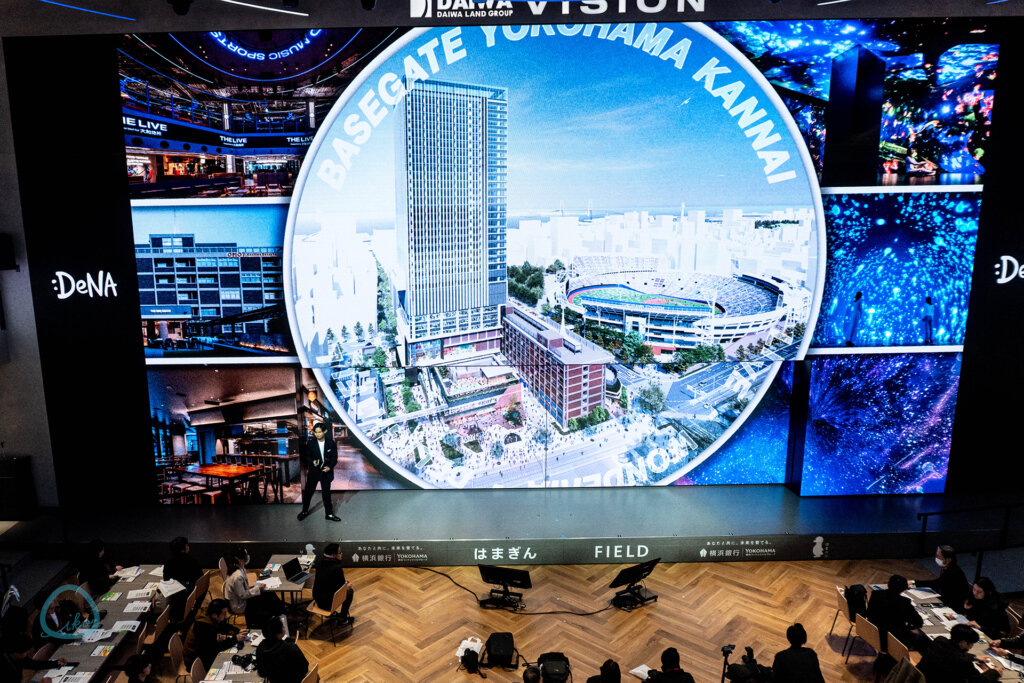 ベースゲート横浜　THE LIVE　大型モニター