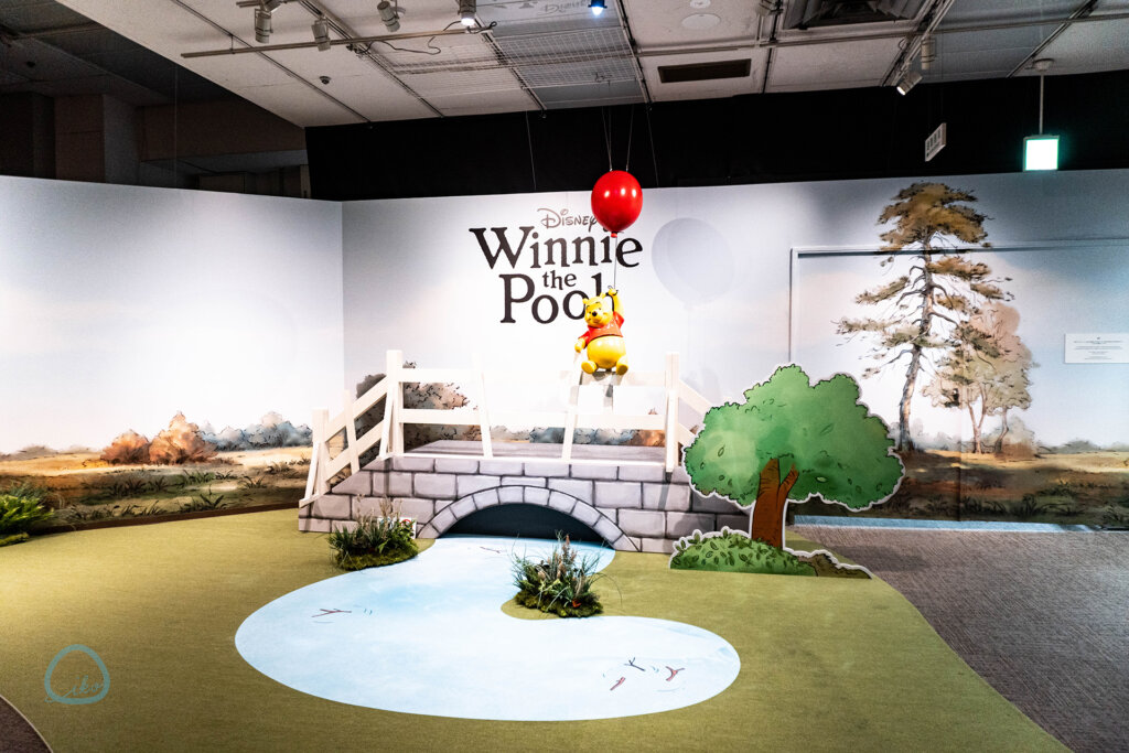 くまのプーさん展　橋とプー