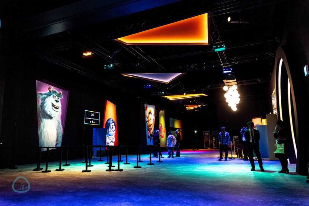 ピクサーの世界展　会場風景