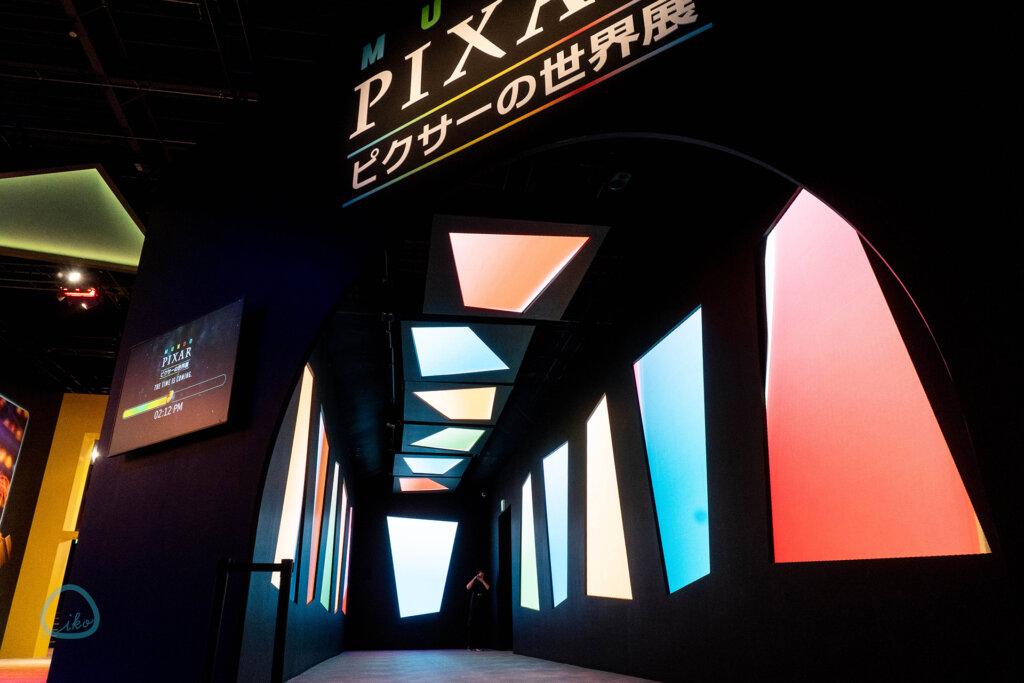 ピクサーの世界展　会場風景