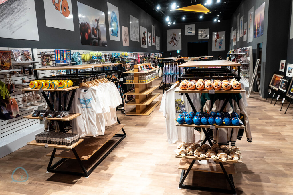 ピクサーの世界展　物販コーナー