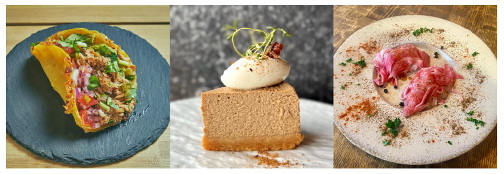 ケバブやケーキ