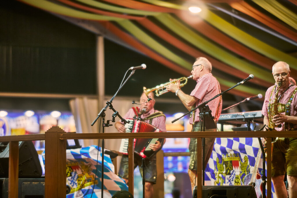 ヨコハマフリューリングスフェスト　ジャズ演奏風景