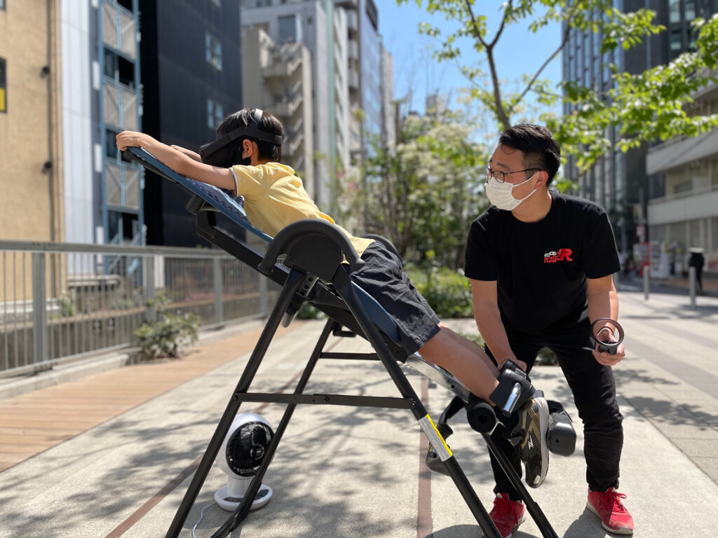 VRバンジー体験