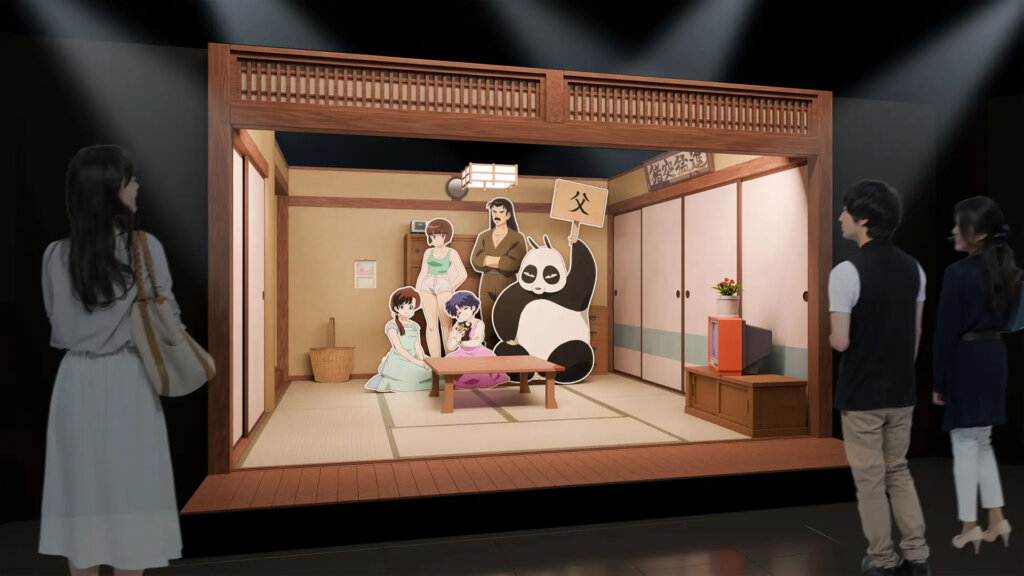 TVアニメ「らんま1/2」展 会場風景