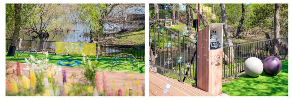 ムーミンバレーパークでバルブマシン稼働中