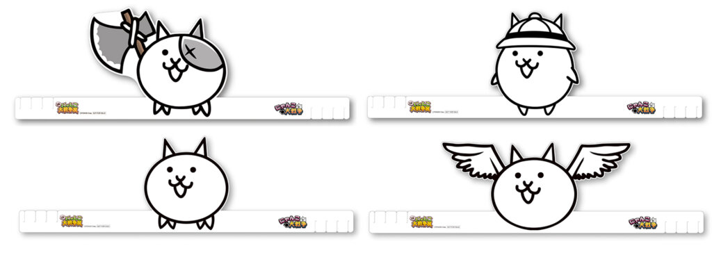 にゃんこ大戦争展 特典お面