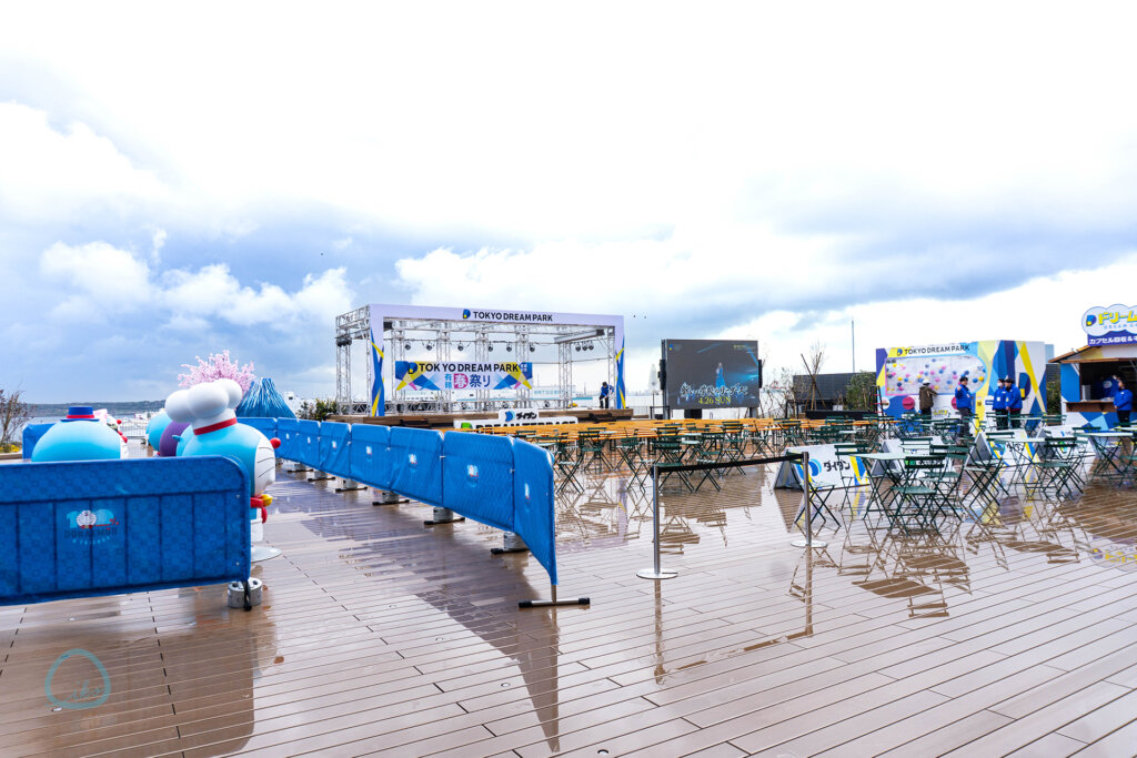 東京ドリームパーク　屋上