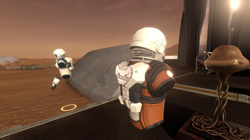 THE SUNSET OF MARS　体験風景