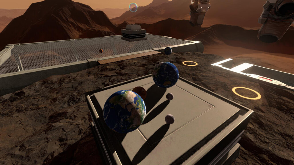 THE SUNSET OF MARS　体験風景