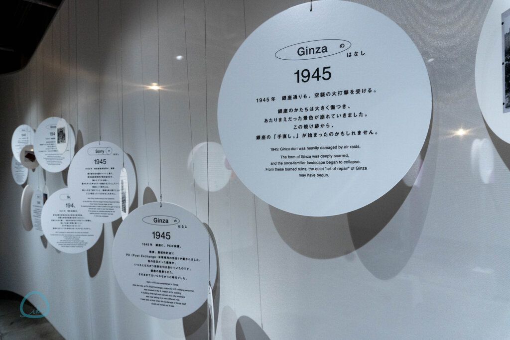銀座ソニーパーク「100.80.60.展」会場風景