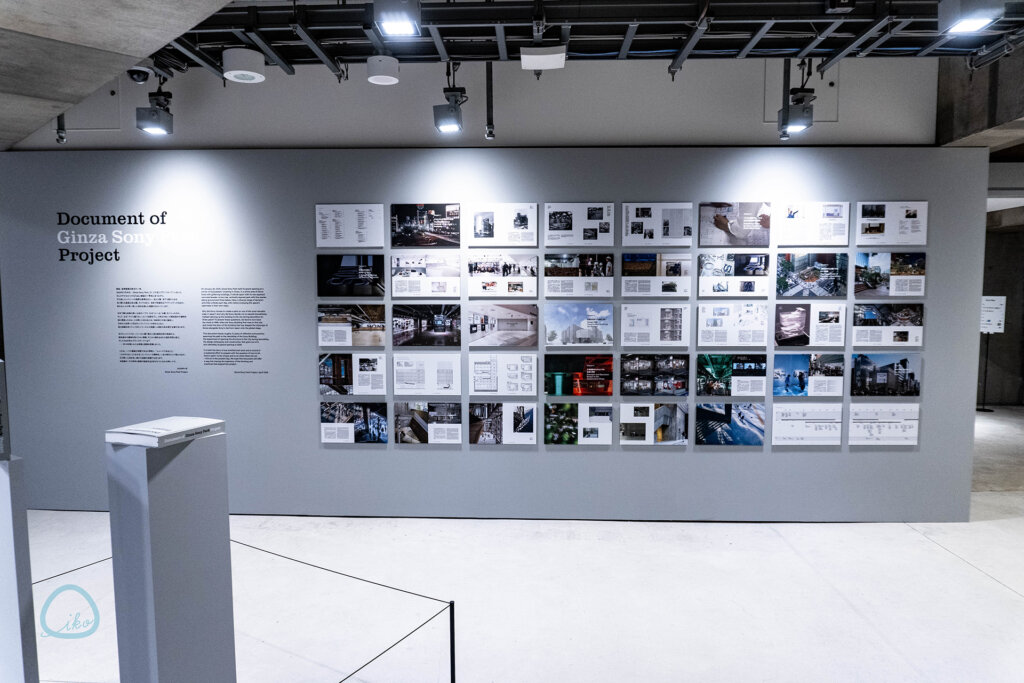 銀座ソニーパーク「100.80.60.展」展示風景