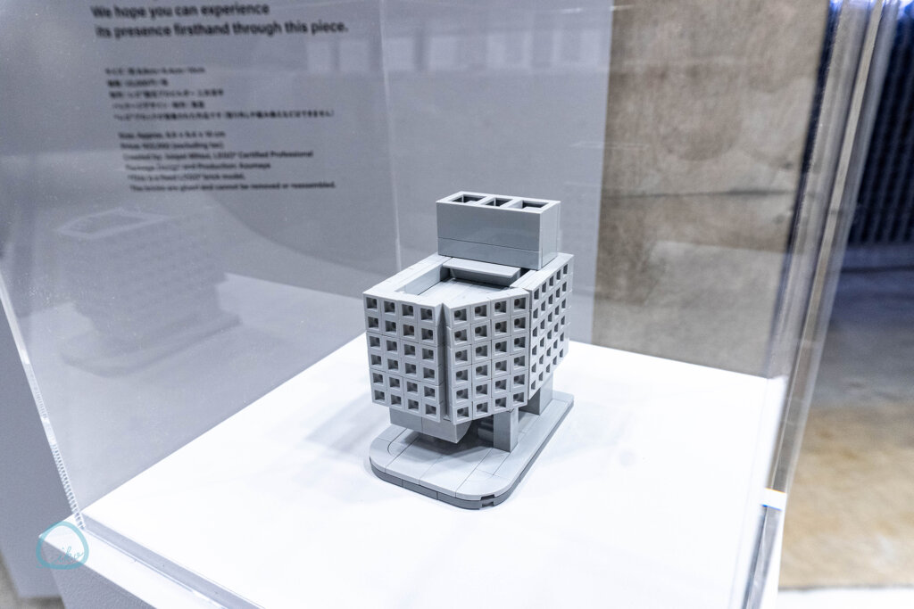銀座ソニーパーク「100.80.60.展」レゴ
