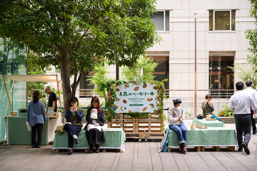 森のベーカリー　会場風景