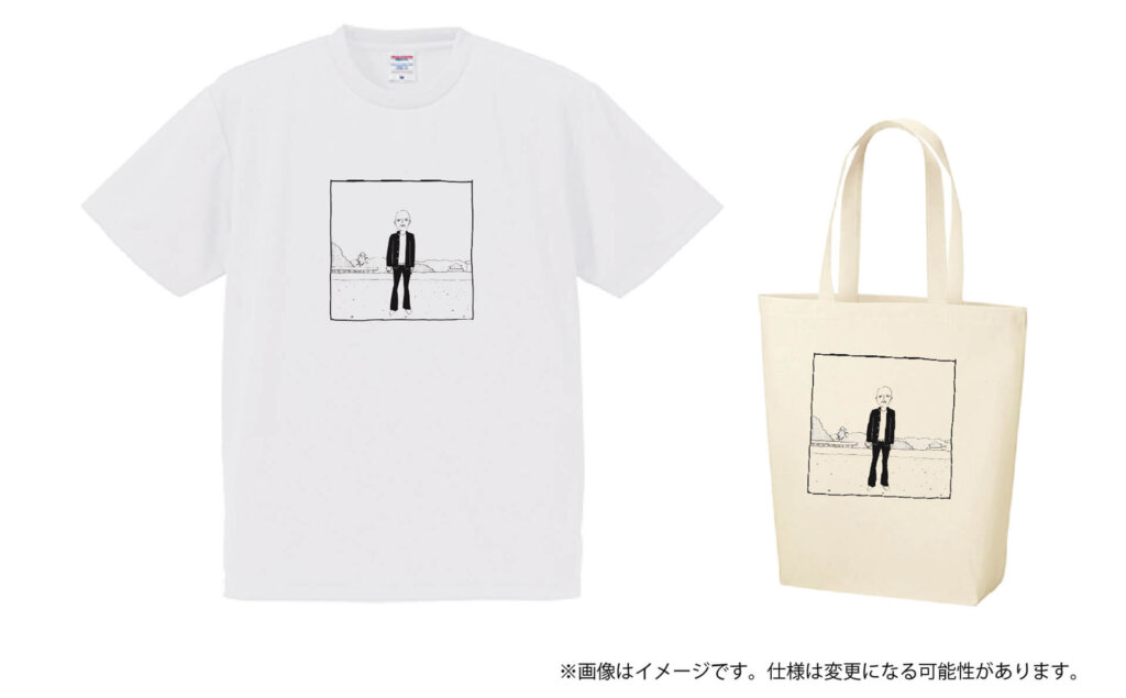 大橋裕之のマンガをTシャツやトートにして販売