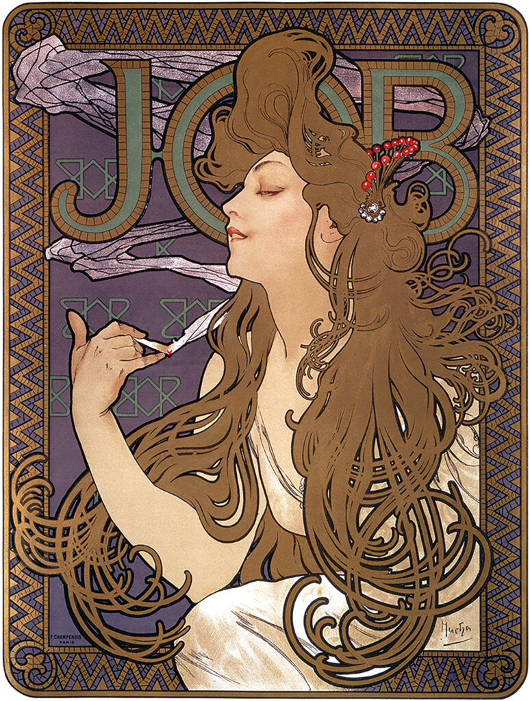 アルフォンス・ミュシャ《ジョブ》1896年 OGATAコレクション