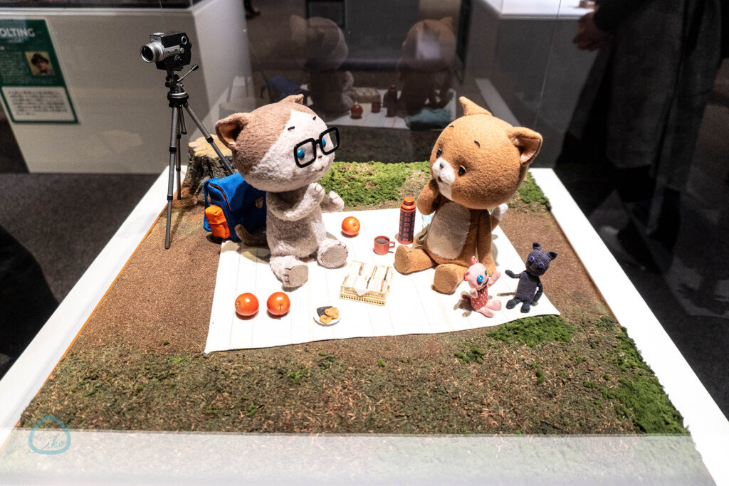 コマ撮りってなに?　展　展示作品　こまねこ