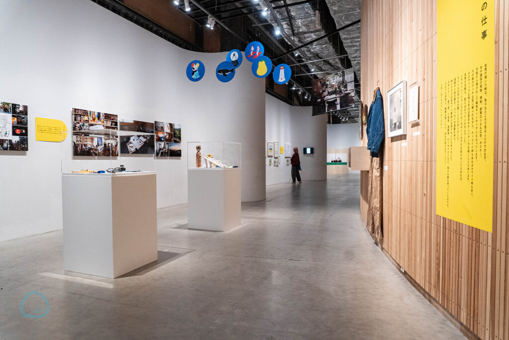 イラストレーター 安西水丸展 会場風景