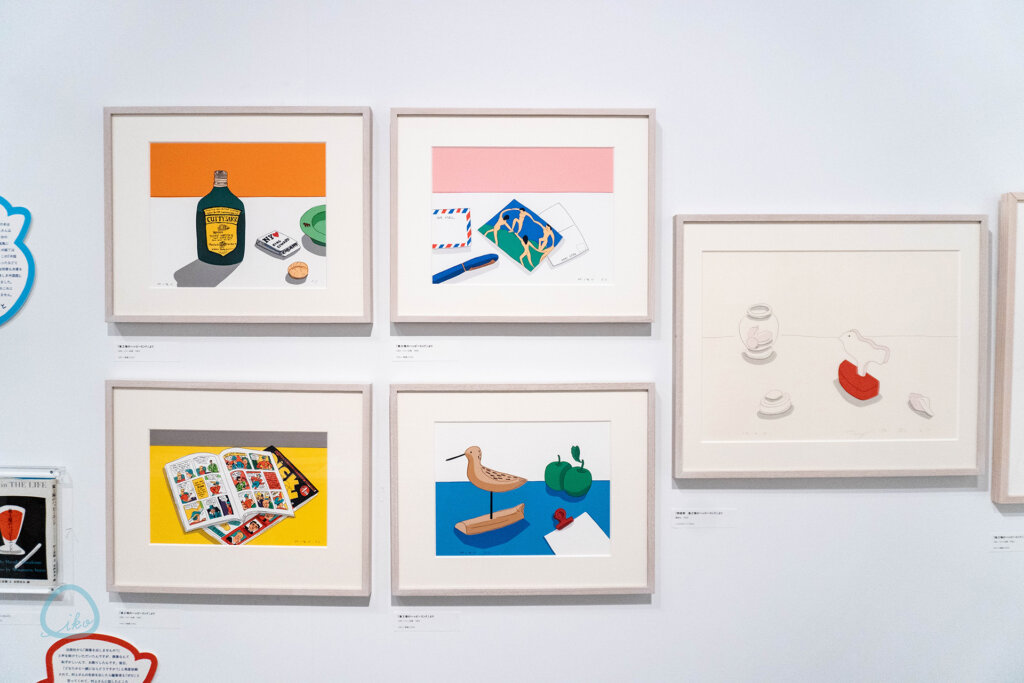 イラストレーター 安西水丸展 展示作品 装幀