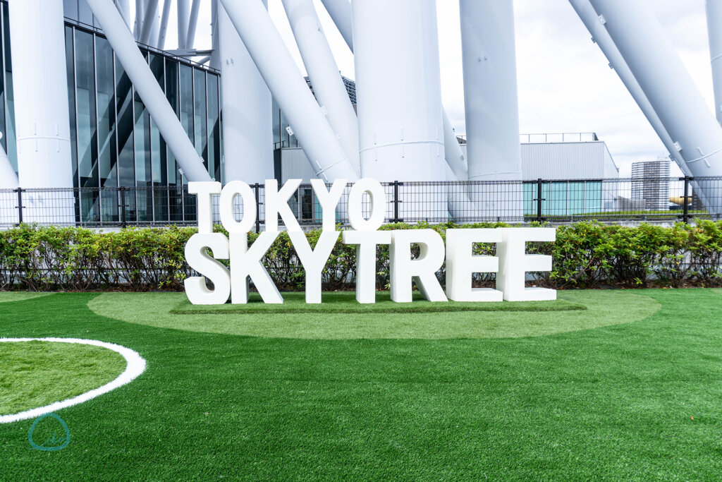 LOOK UP CAFE TOKYO SKYTREE　オブジェ