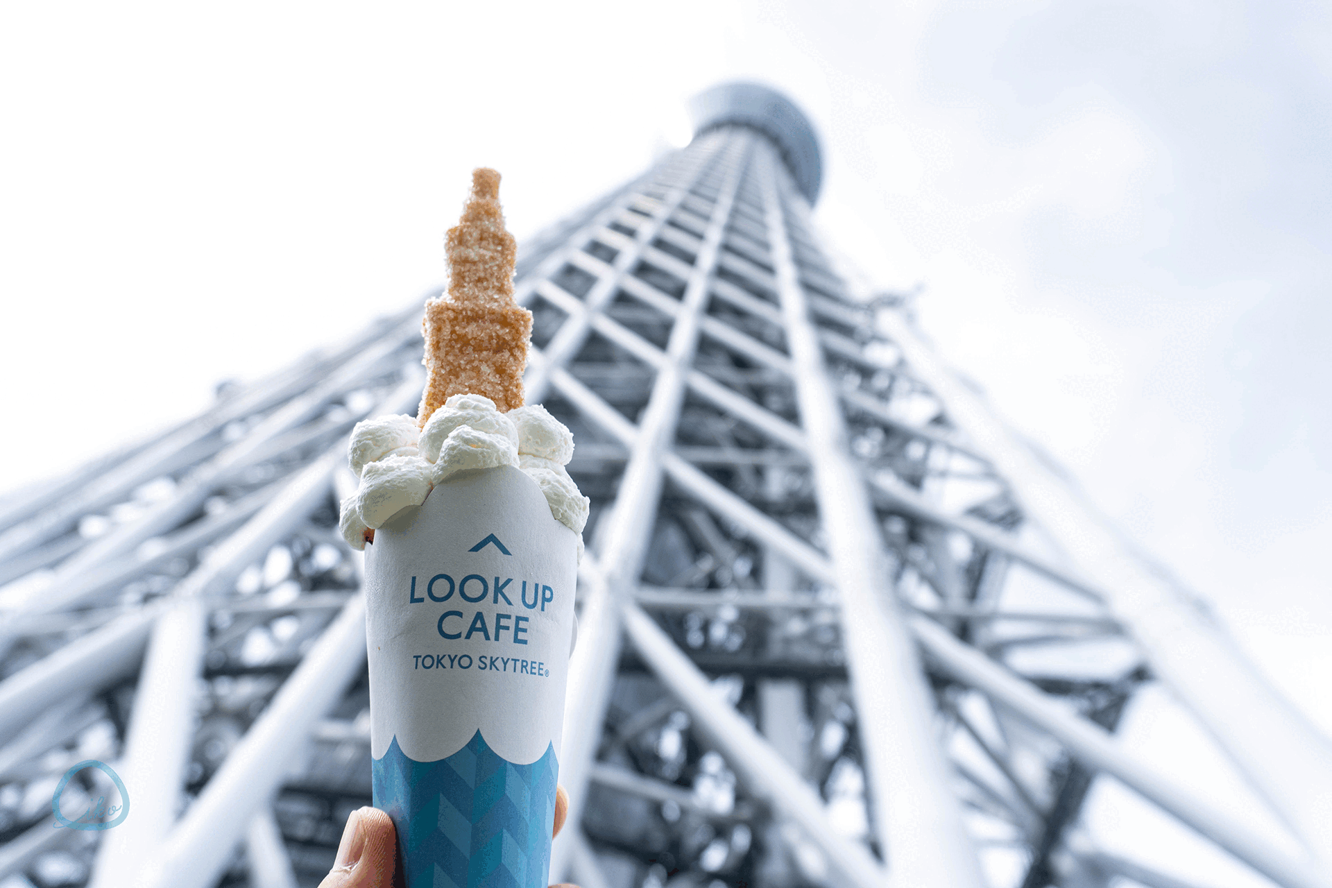 LOOK UP CAFE TOKYO SKYTREE　芝生 店内風景　メニュー