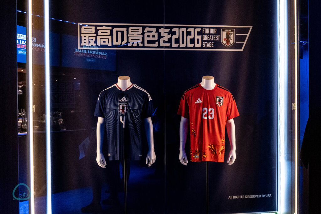 SAMURAI BLUE 3D EXPERIENCE 展示ユニフォーム