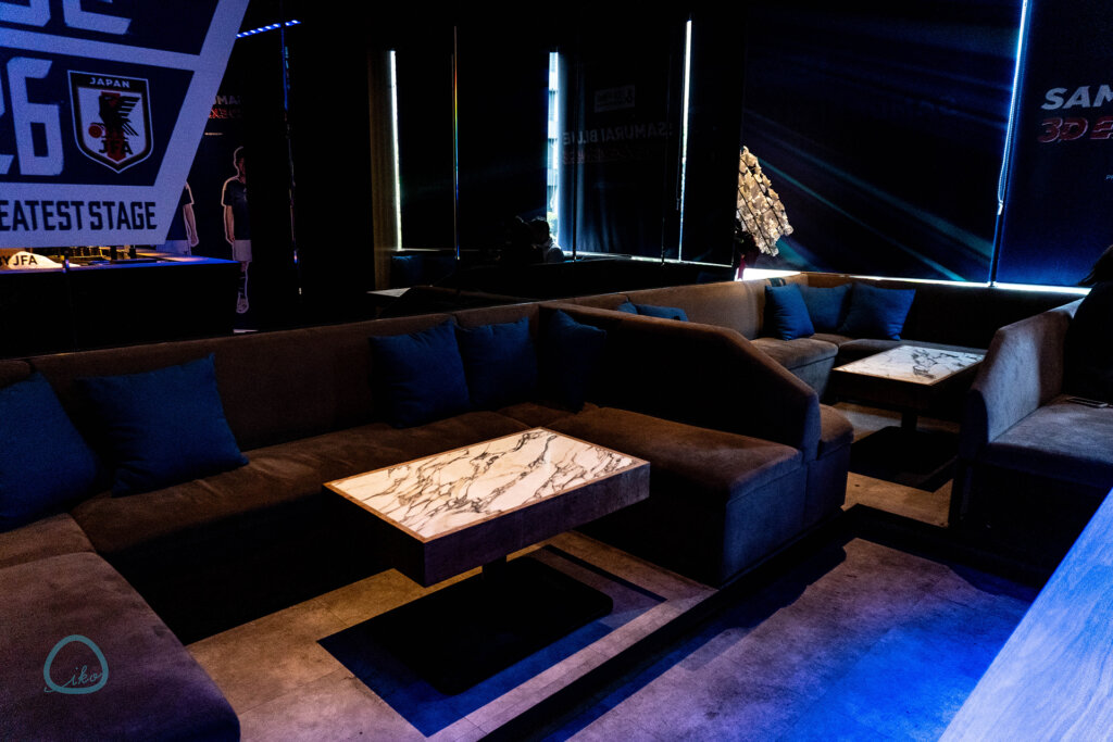 SAMURAI BLUE 3D EXPERIENCE VIPシート