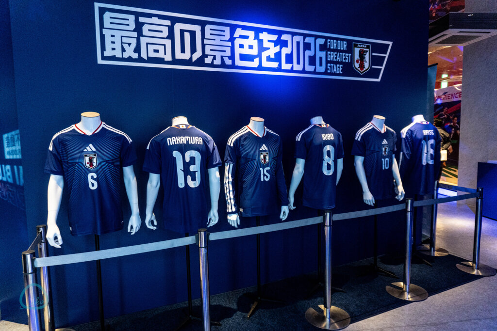 SAMURAI BLUE 3D EXPERIENCE 展示ユニフォーム