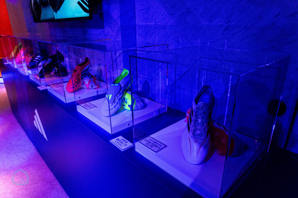 SAMURAI BLUE 3D EXPERIENCE 展示シューズ