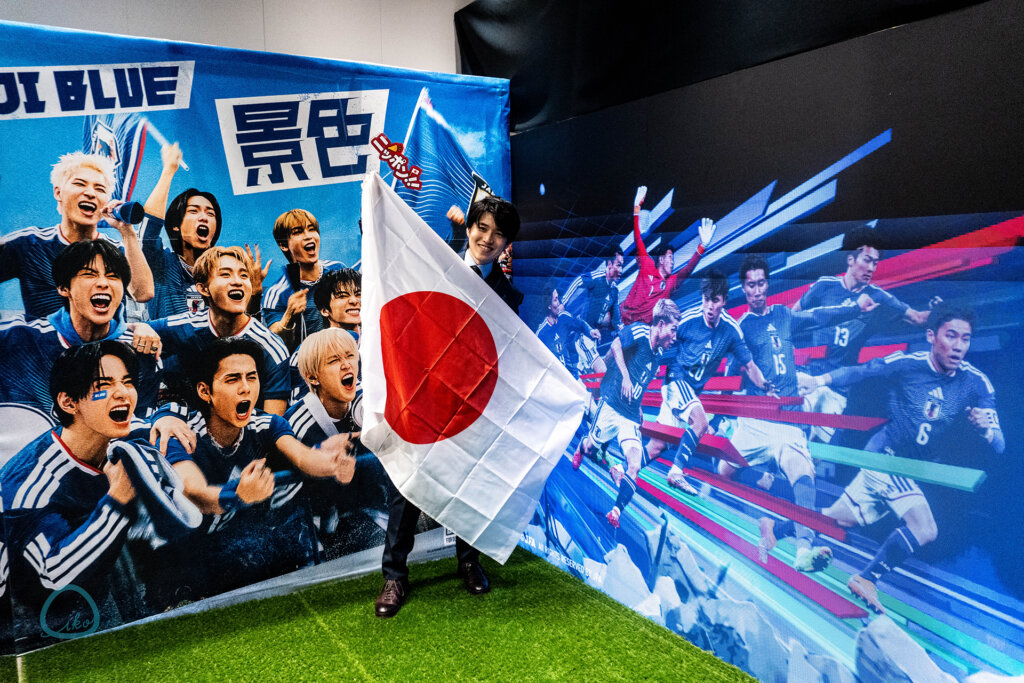 SAMURAI BLUE 3D EXPERIENCE フォトスポット