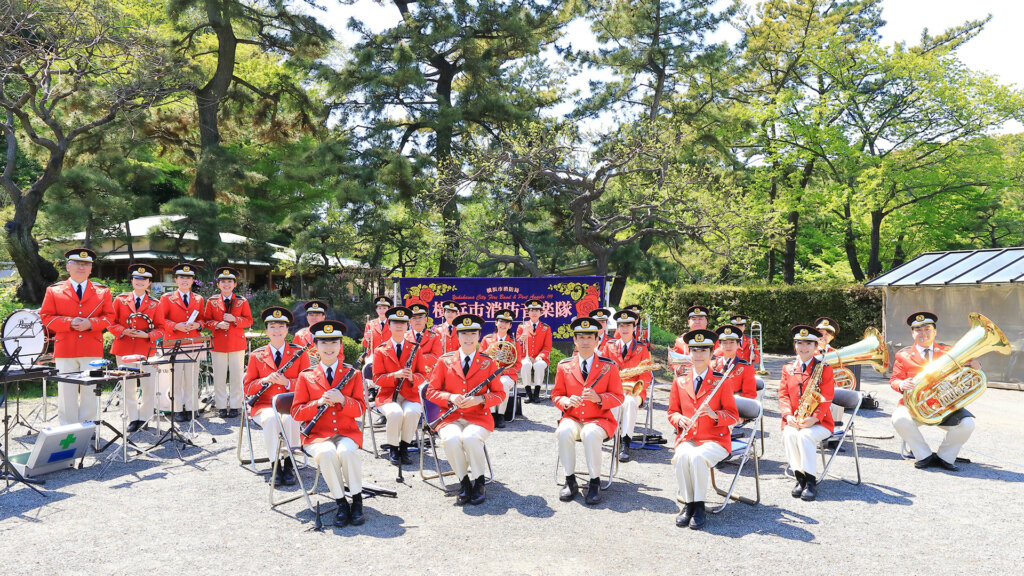 紫陽花まつりを祝う合唱団