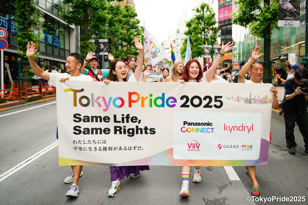 Tokyo Pride パレードの様子