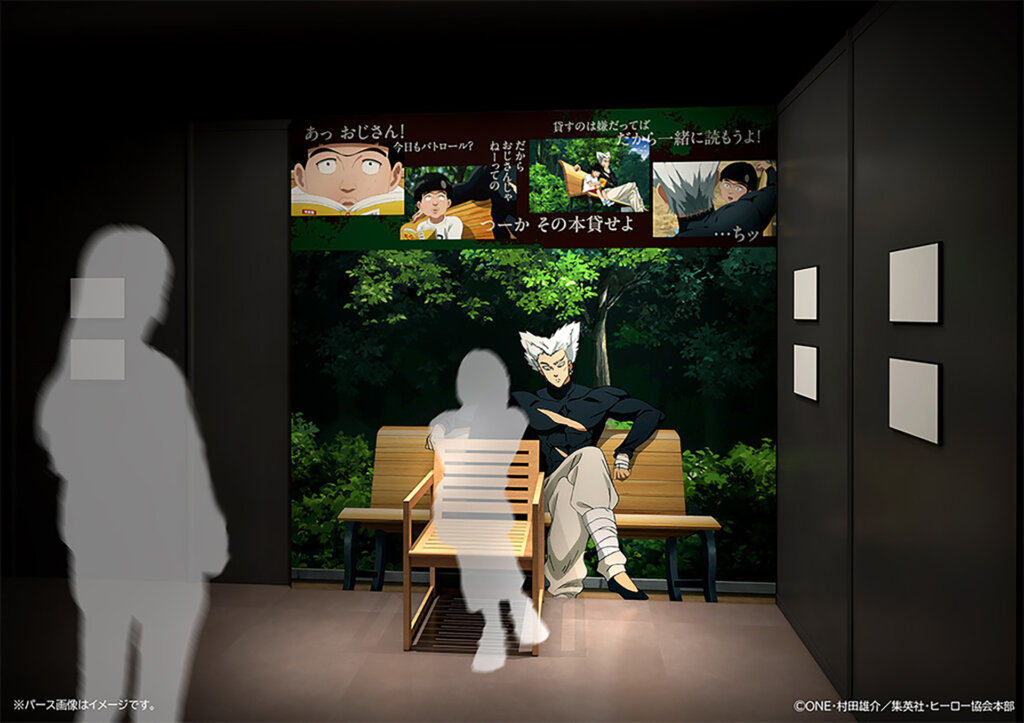 ワンパンマン展 会場風景