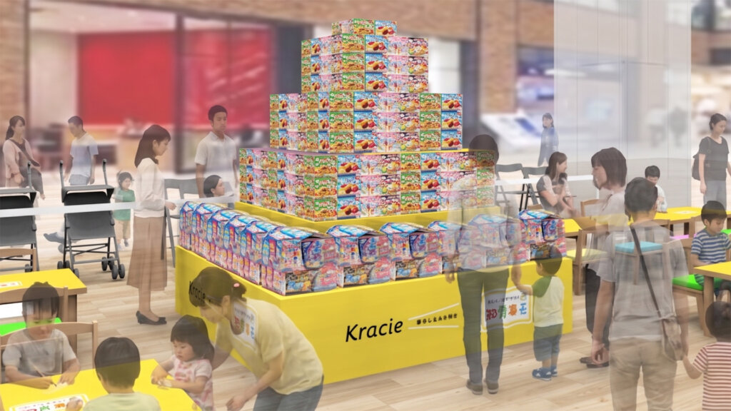 クラシエ『みんなで知育菓子®バイキング』　会場風景