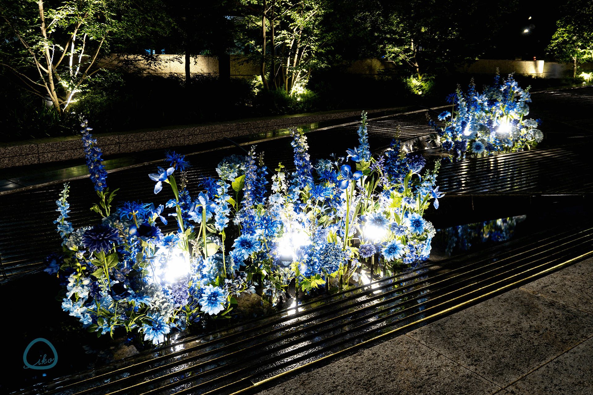 Otemachi One みなも花灯り 会場風景