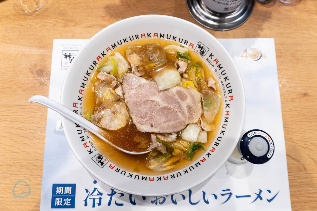 どうとんぼり神座　冷たいおいしいラーメン　