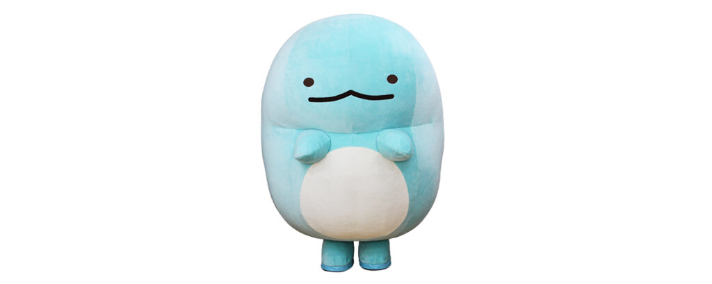 すみっコぐらし グリーティングに来るとかげ
