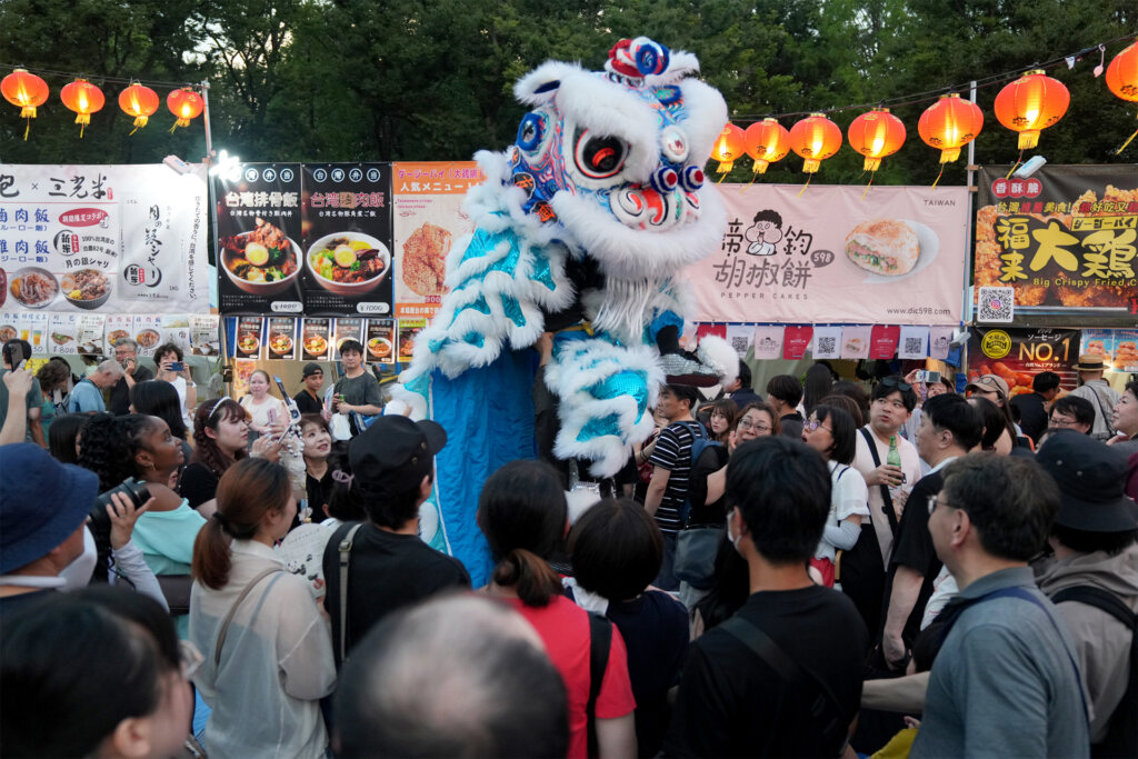 台湾發祭 会場風景 演舞
