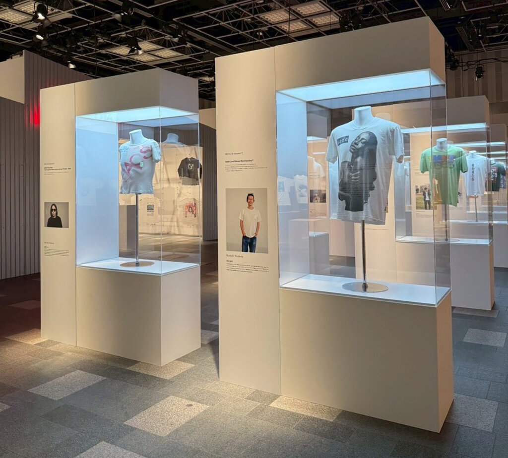 大Tシャツ展2026 会場展示風景