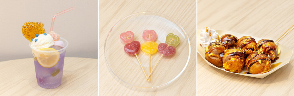 あめ・グミを使ったお菓子