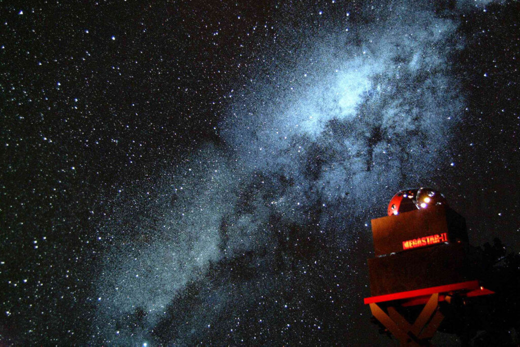 プラネタリウムの様子