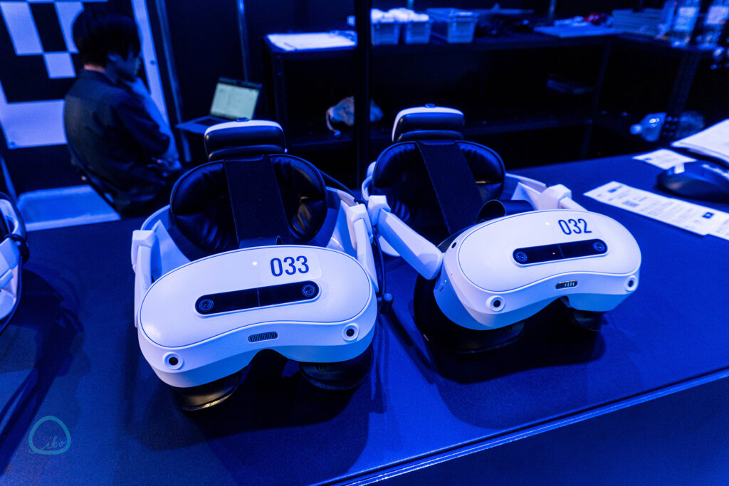 逃走中リミナルワールド VR体験　ゴーグル　PICO
