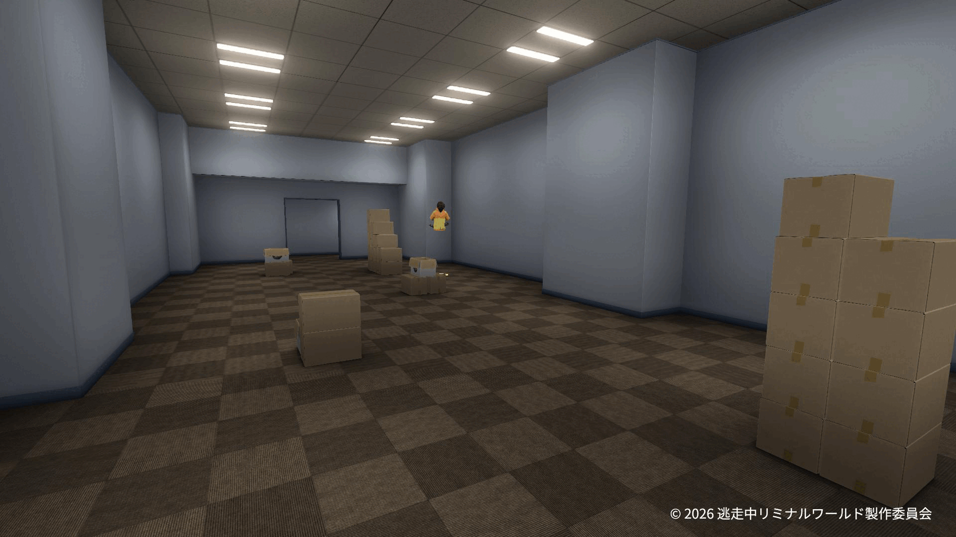 逃走中リミナルワールド VR体験風景