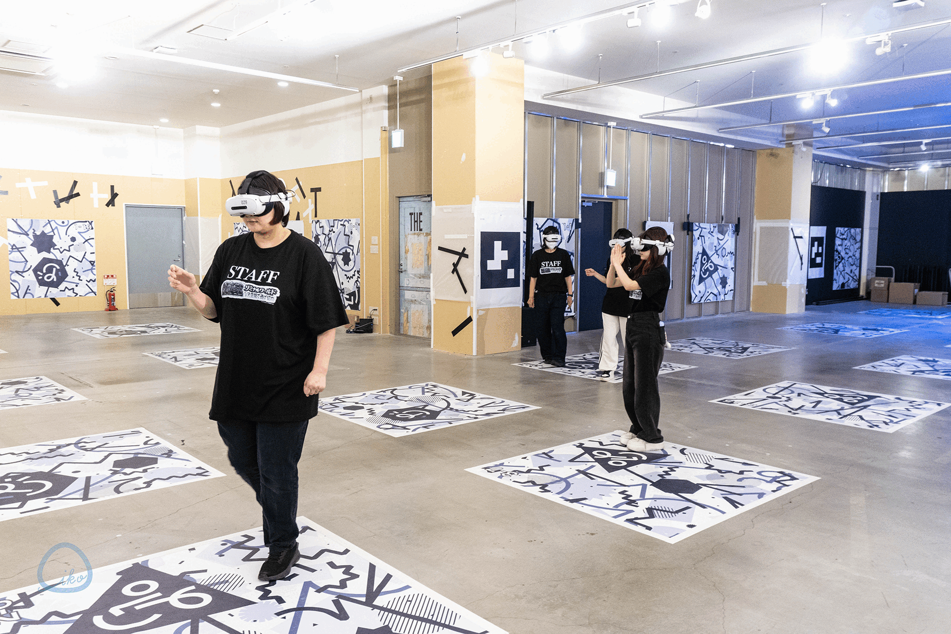 逃走中リミナルワールド VR体験風景