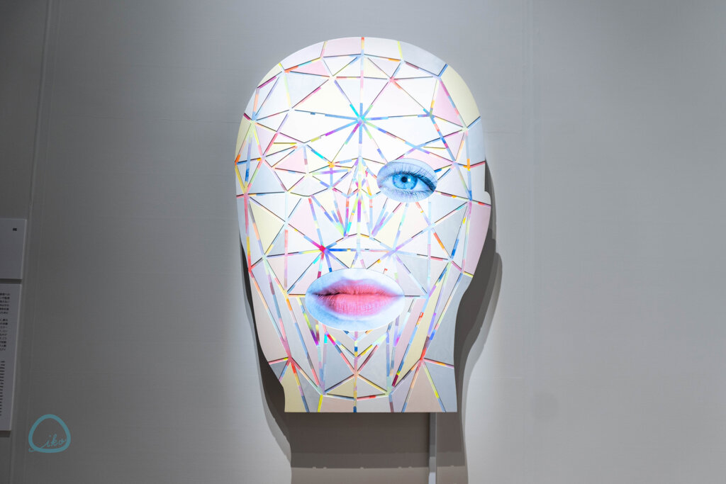 トニー・アウスラー：技術と霊知のはざま　展示作品　顔