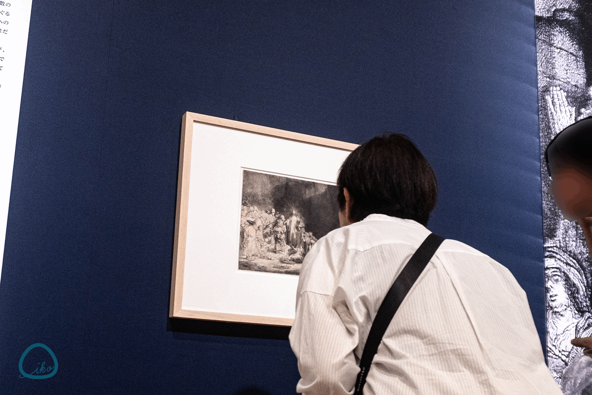 版画家レンブラント展　会場風景